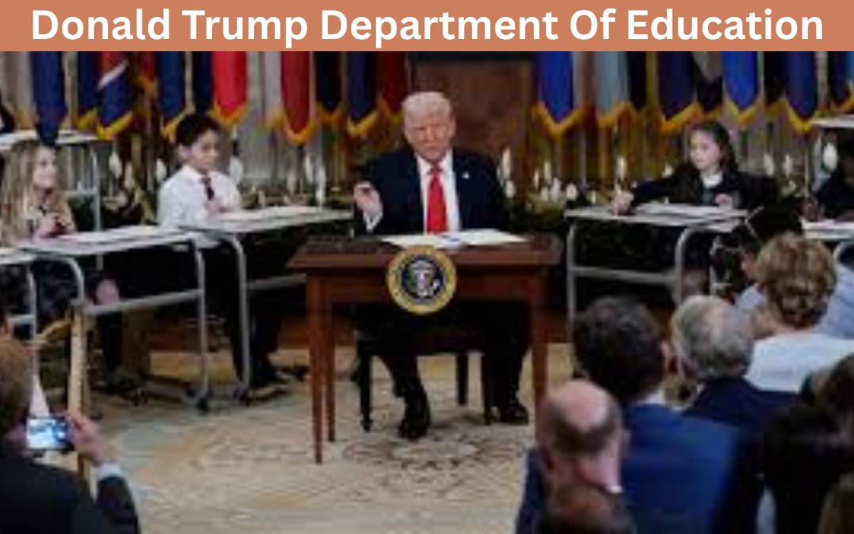 Donald Trump Department of Education