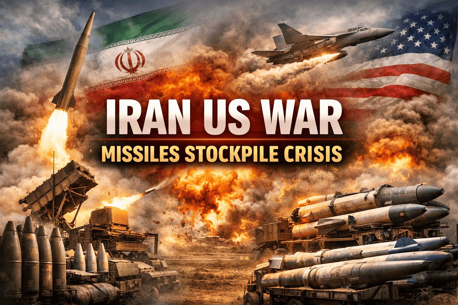 Iran US war missiles stockpile