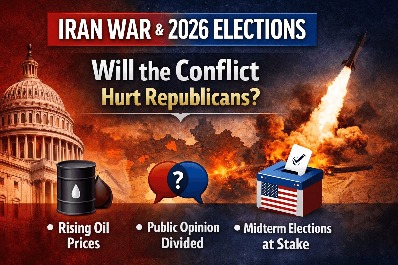 Iran war impact on Republicans 2026 elections