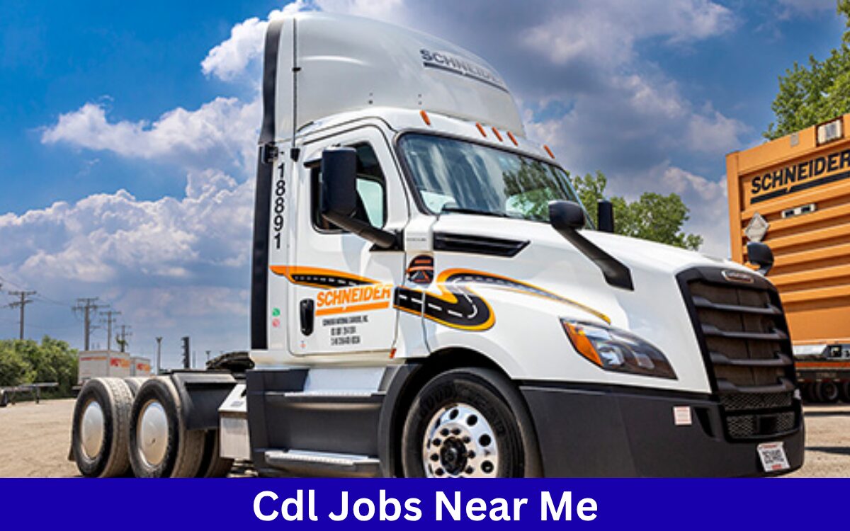 Cdl Jobs Near Me