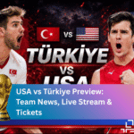 USA vs Türkiye Preview: Team News, Live Stream & Tickets