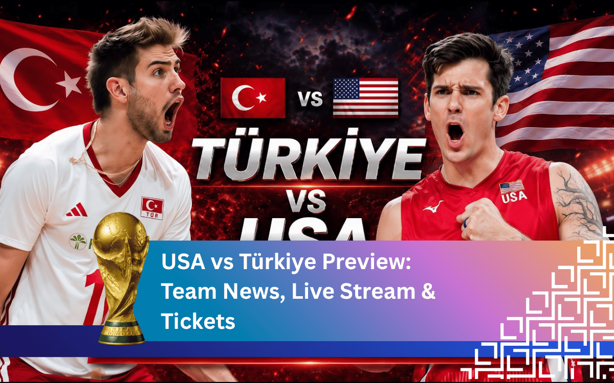 USA vs Türkiye Preview: Team News, Live Stream & Tickets